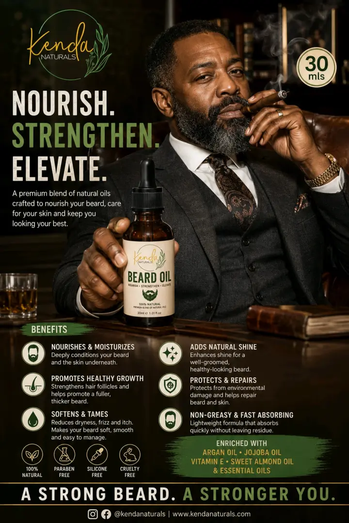 Kenda Naturals Beard Oil