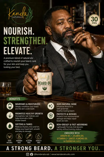 Kenda Naturals Beard Oil