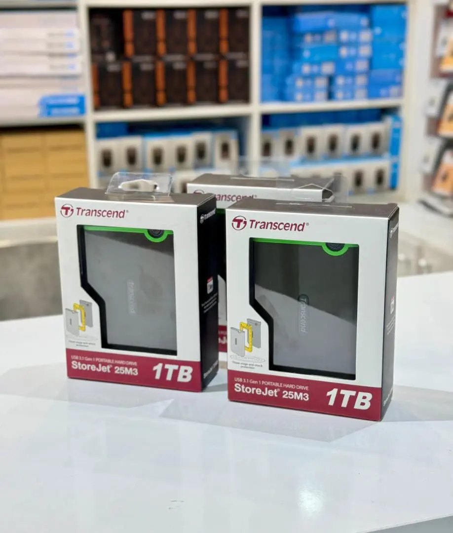 Transcend StoreJet 25M3 1TB External Hard Drive