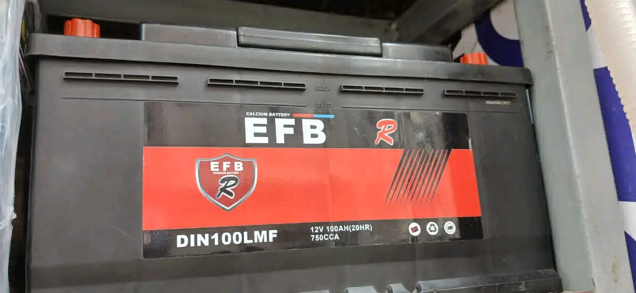 EFB Calcium Battery DIN100 12V 100AH