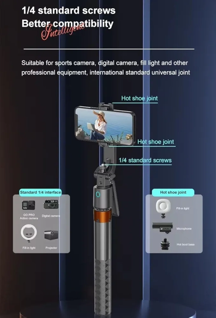 Q13 Smart Tracking Tripod (Selfie Stick & Tripod) thumbnail 5