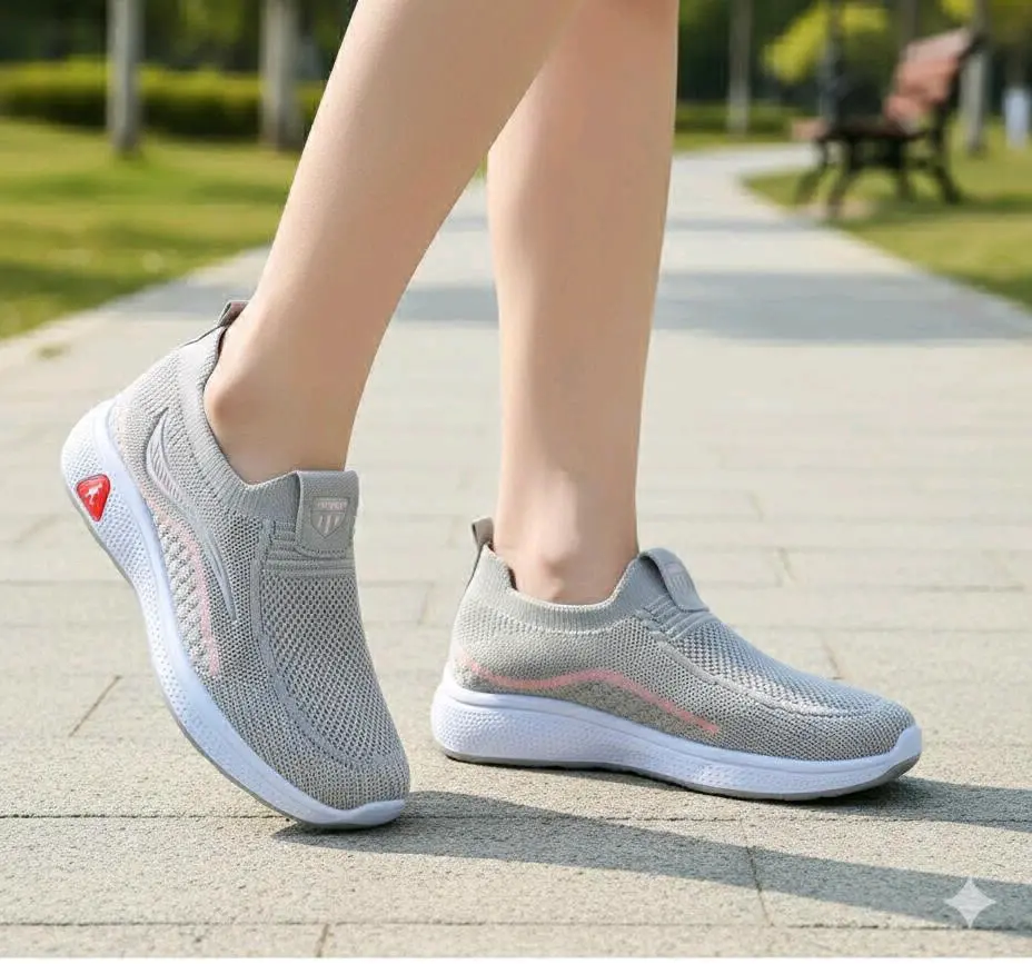 Black Slip-On Athletic Shoes thumbnail 3