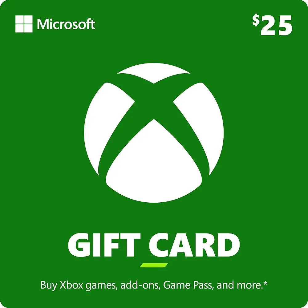 Xbox Gift Card $25