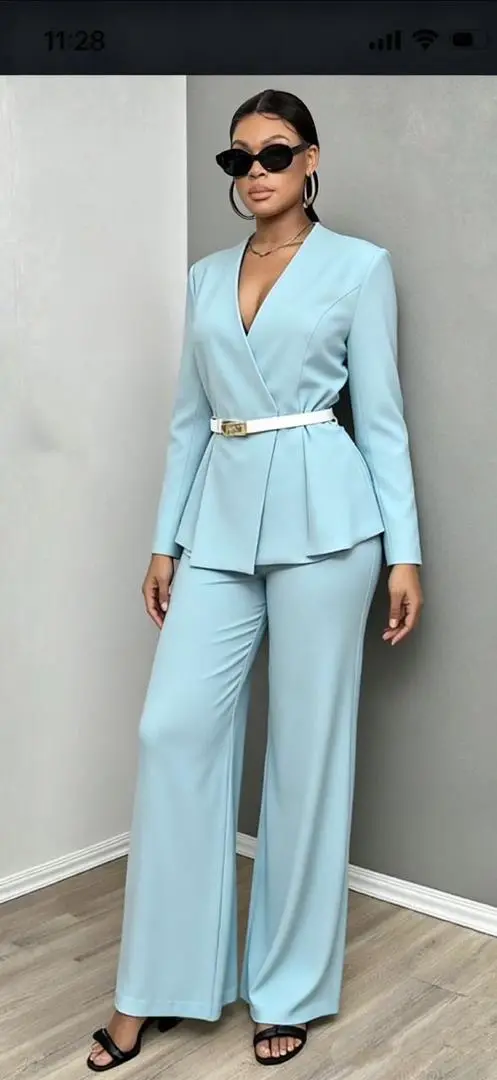 Women's 2-Piece Pant Suits (Blazer & Trousers) thumbnail 4