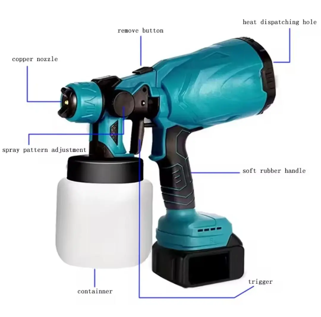 Quality Cordless Spray Gun thumbnail 4