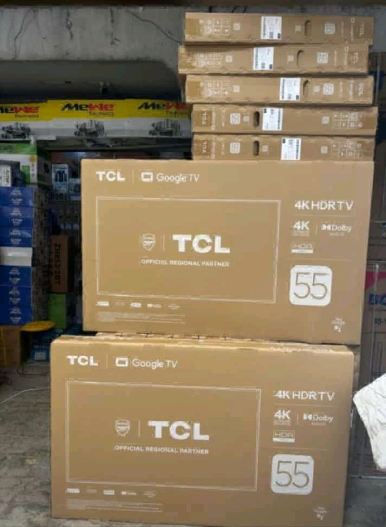New TCL 55-inch 4K HDR Google Smart TV