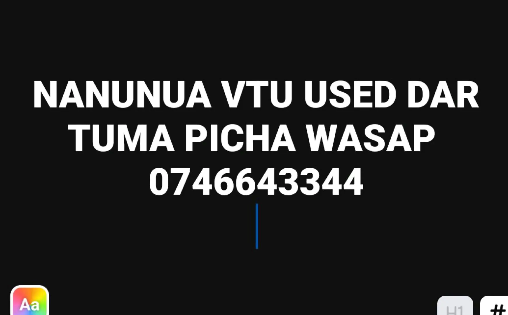Buying Used Items in Dar es Salaam