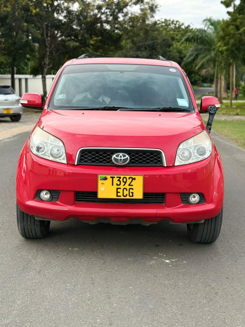 Toyota Rush 2008 Red SUV Low Mileage