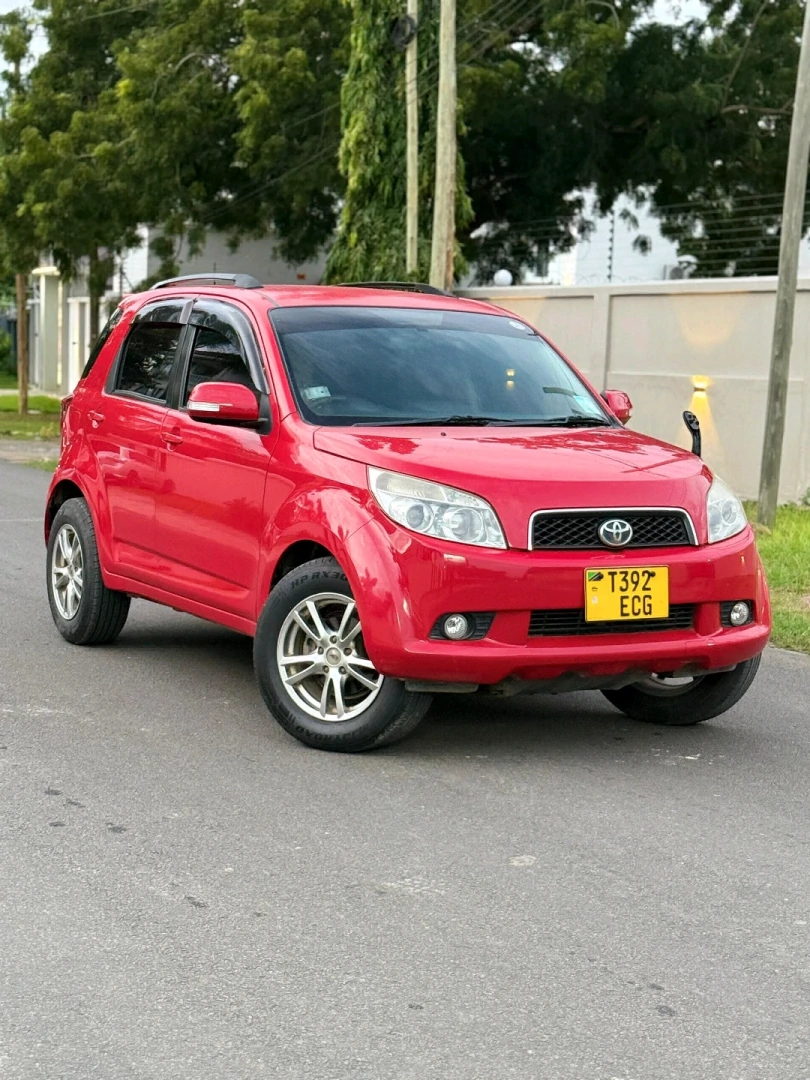 Toyota Rush 2008 Red SUV Low Mileage thumbnail 2