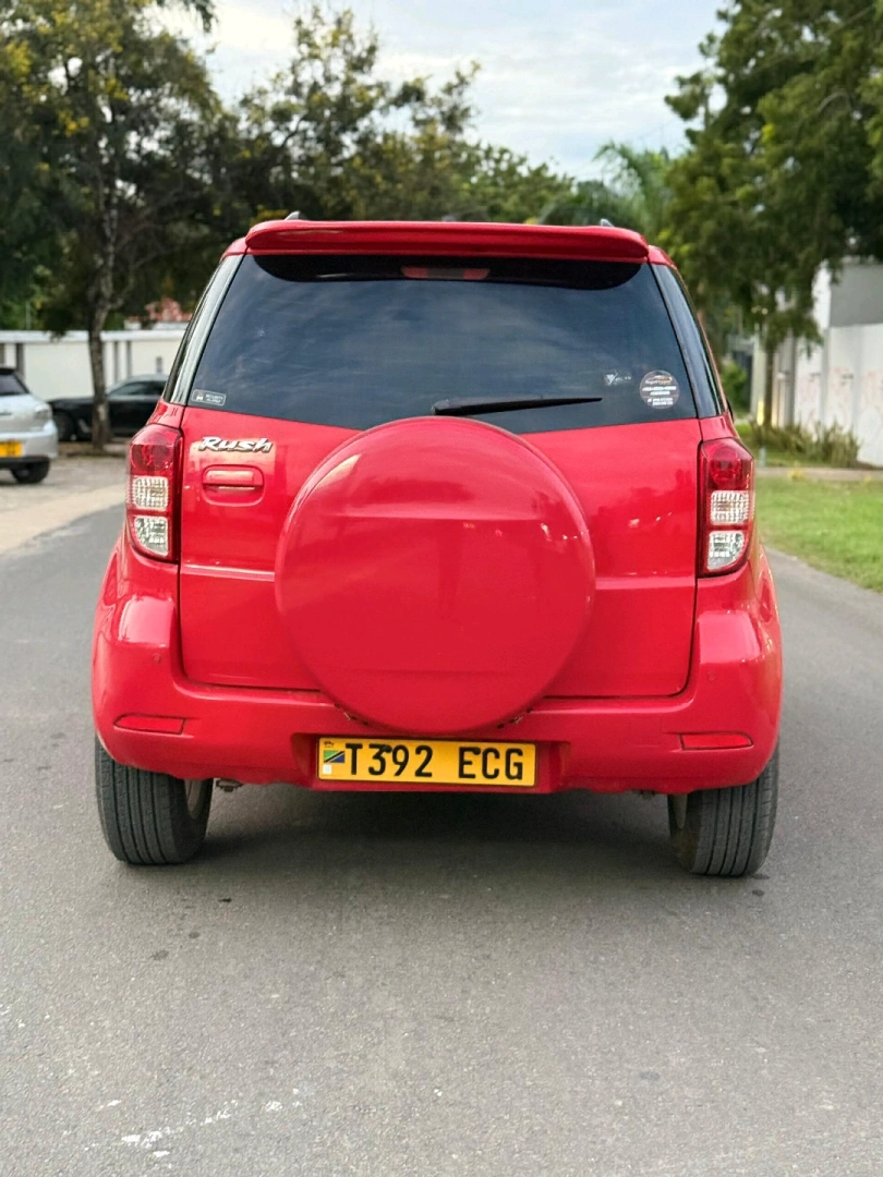 Toyota Rush 2008 Red SUV Low Mileage thumbnail 5
