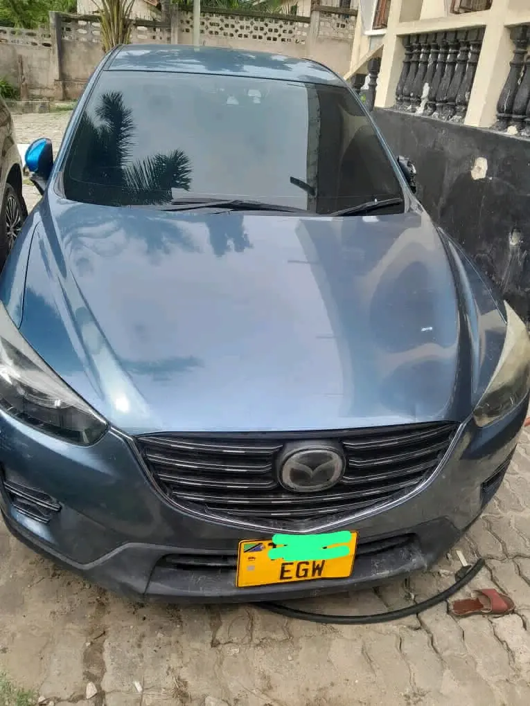 Blue Mazda CX-5 SUV 2015 Diesel thumbnail 4