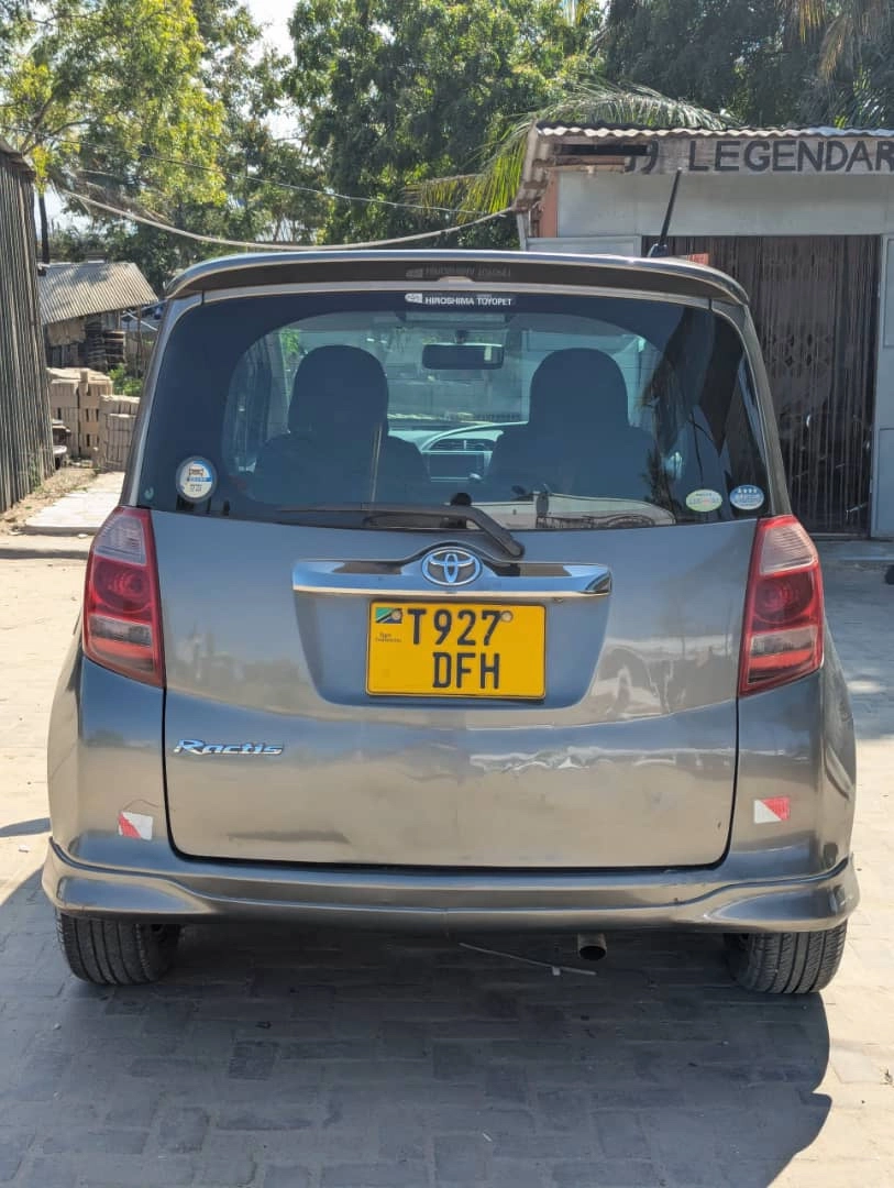 Toyota Ractis 1290cc for Sale (8.8 Million TZS)