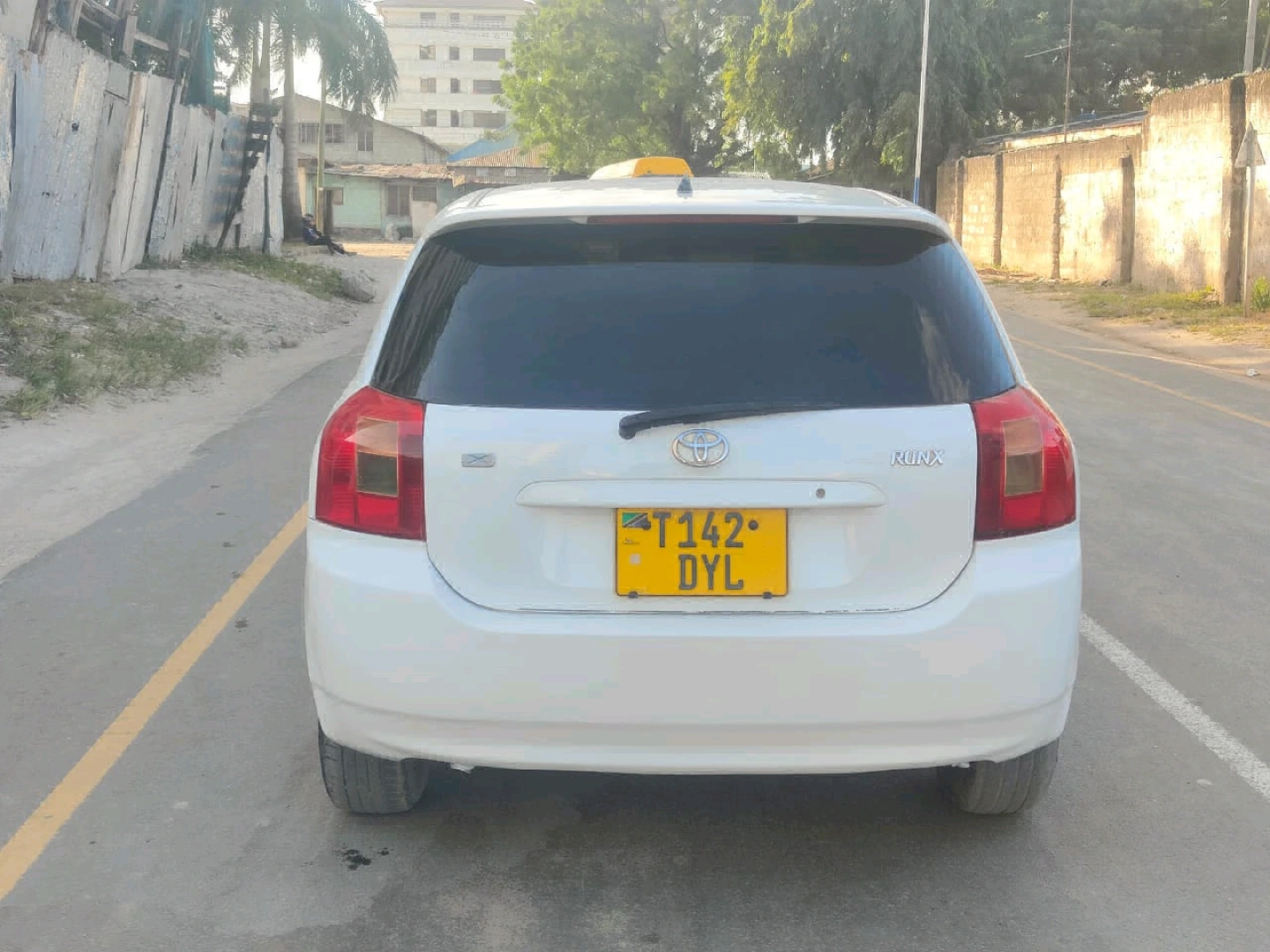 Toyota RunX 2003 White 1490 CC Inauzwa