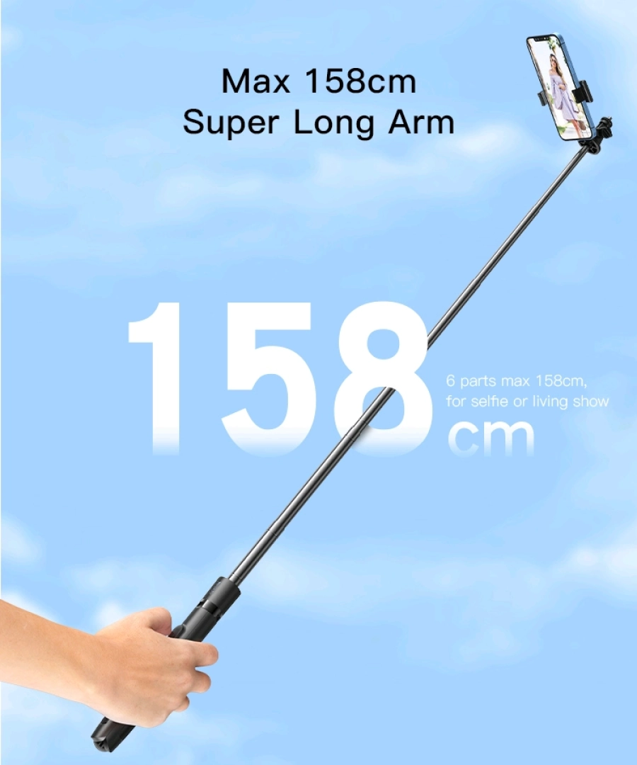 Yesido SF13 Selfie Stick Tripod with Wireless Remote thumbnail 2