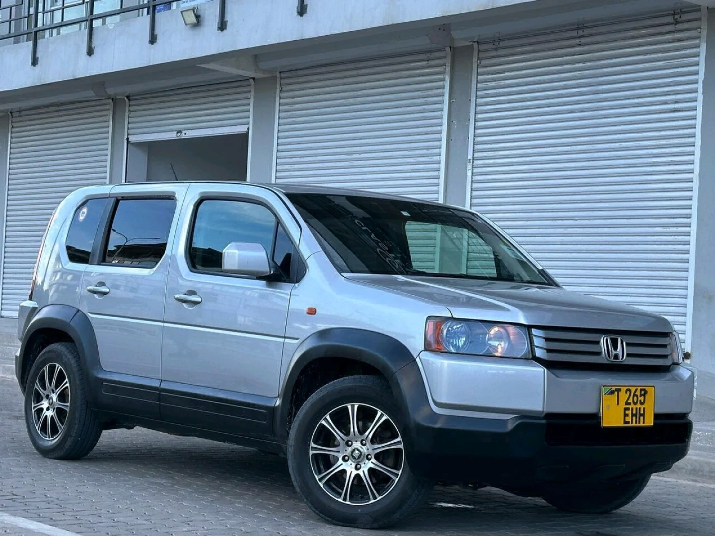 Honda Crossroad 2008 Silver SUV thumbnail 5