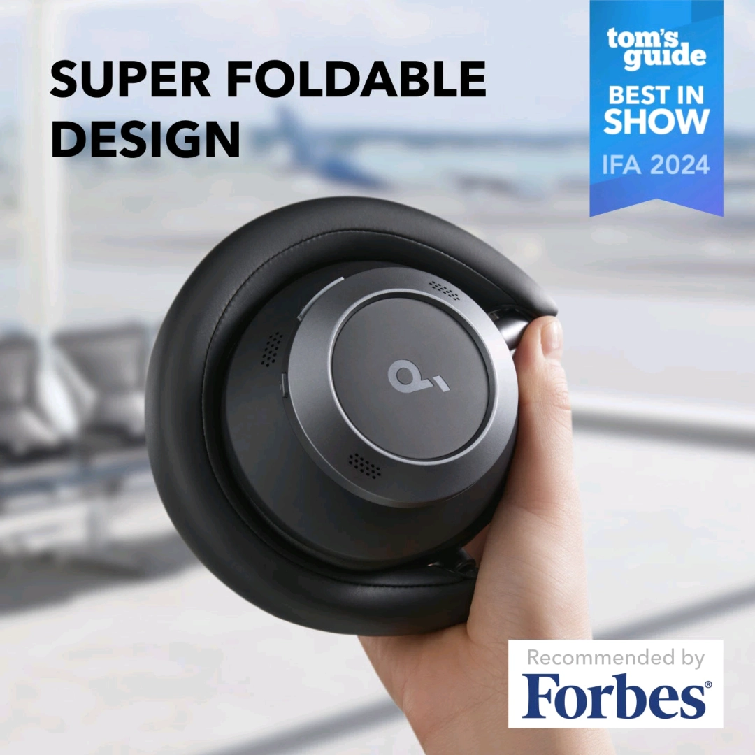 Anker Soundcore Space One Pro Wireless Noise-Canceling Headphones thumbnail 2