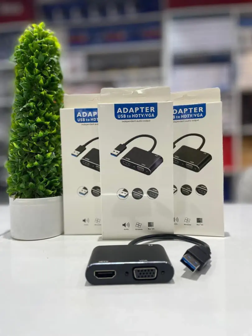 USB to HDMI/VGA Adapter for Projection