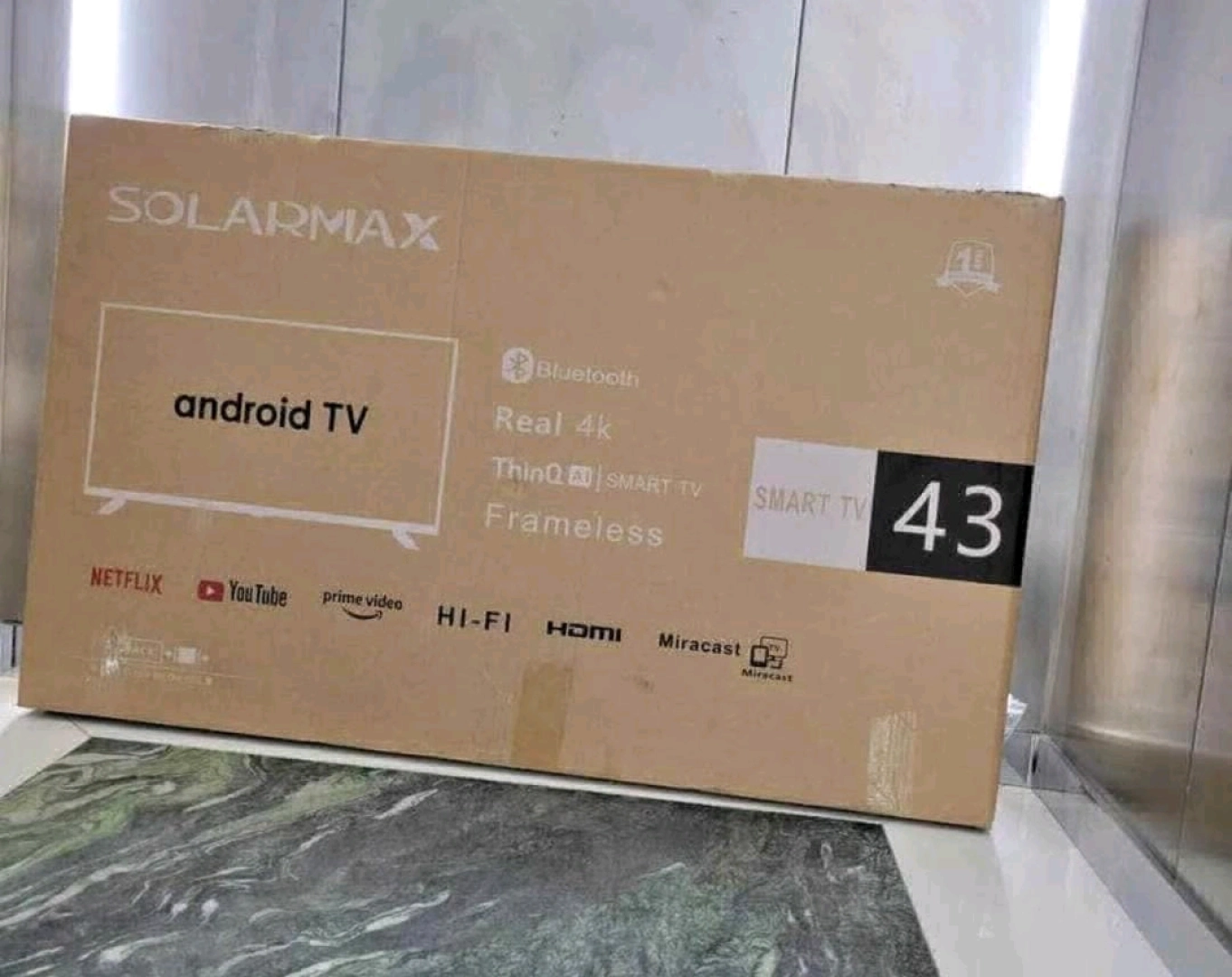 SolarMax 43-inch 4K Android Smart TV