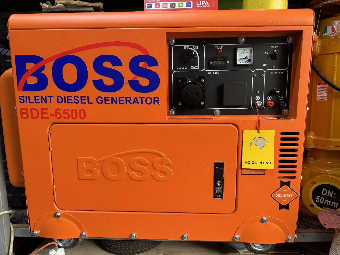 BOSS BDE-6500 Silent Diesel Generator
