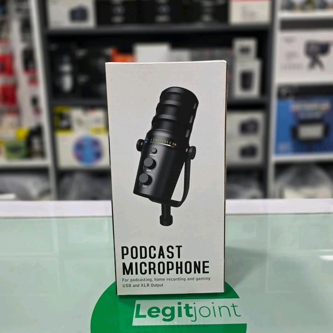 Podcast Microphone USB XLR Output for Recording and Gaming thumbnail 2
