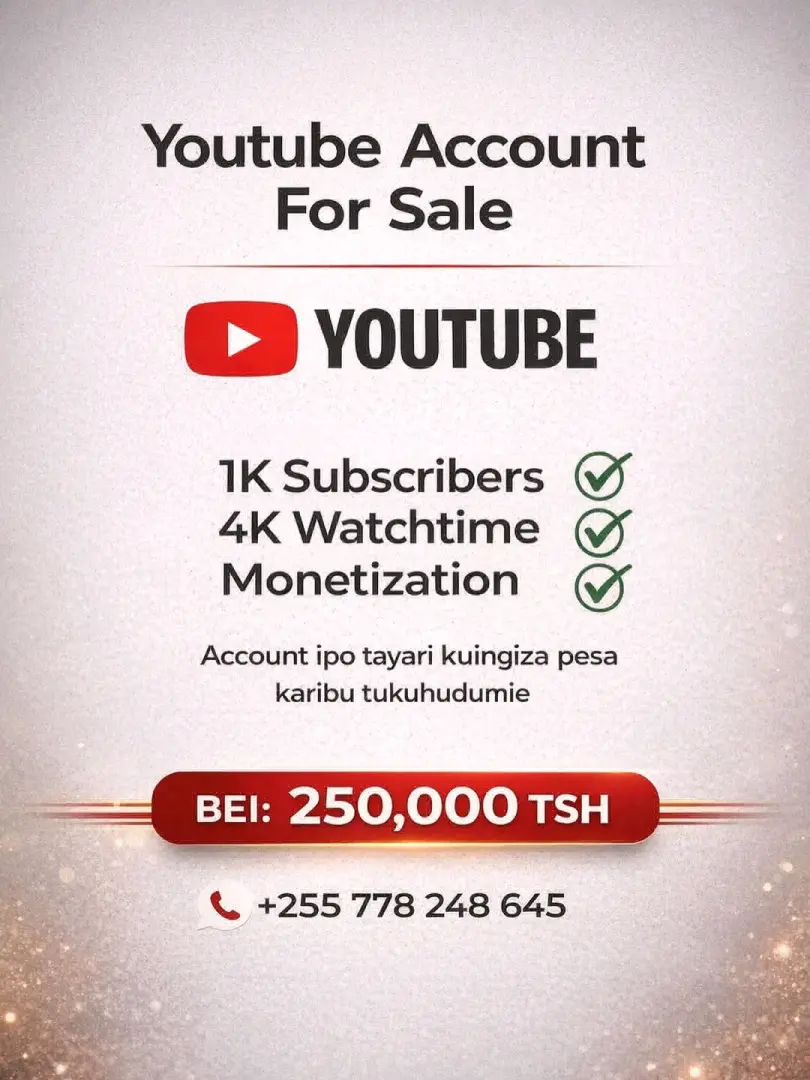 Monetized YouTube Channels for Sale thumbnail 3