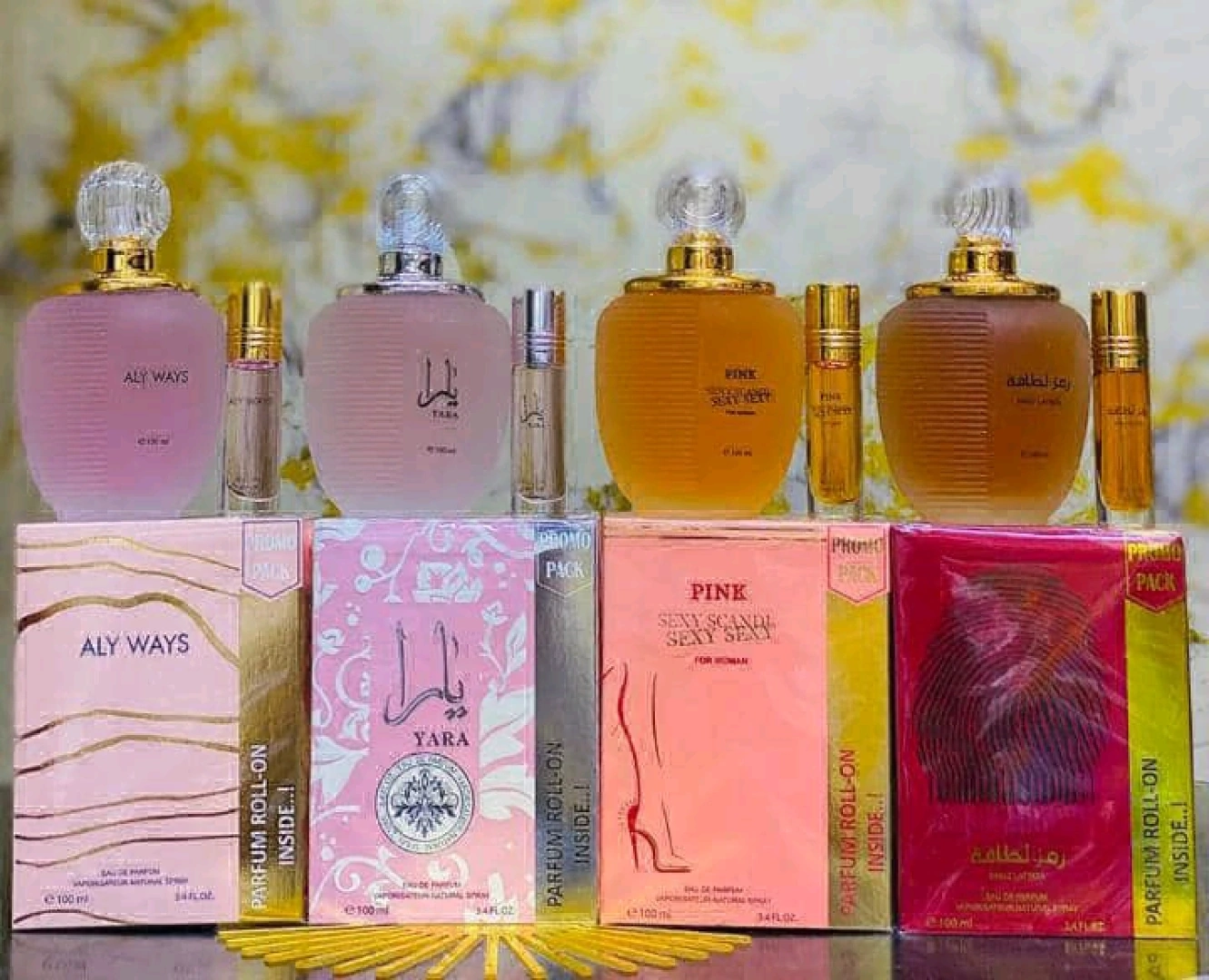 Perfume OG Set (ALY WAYS, YARA, PINK) + Oil Offer