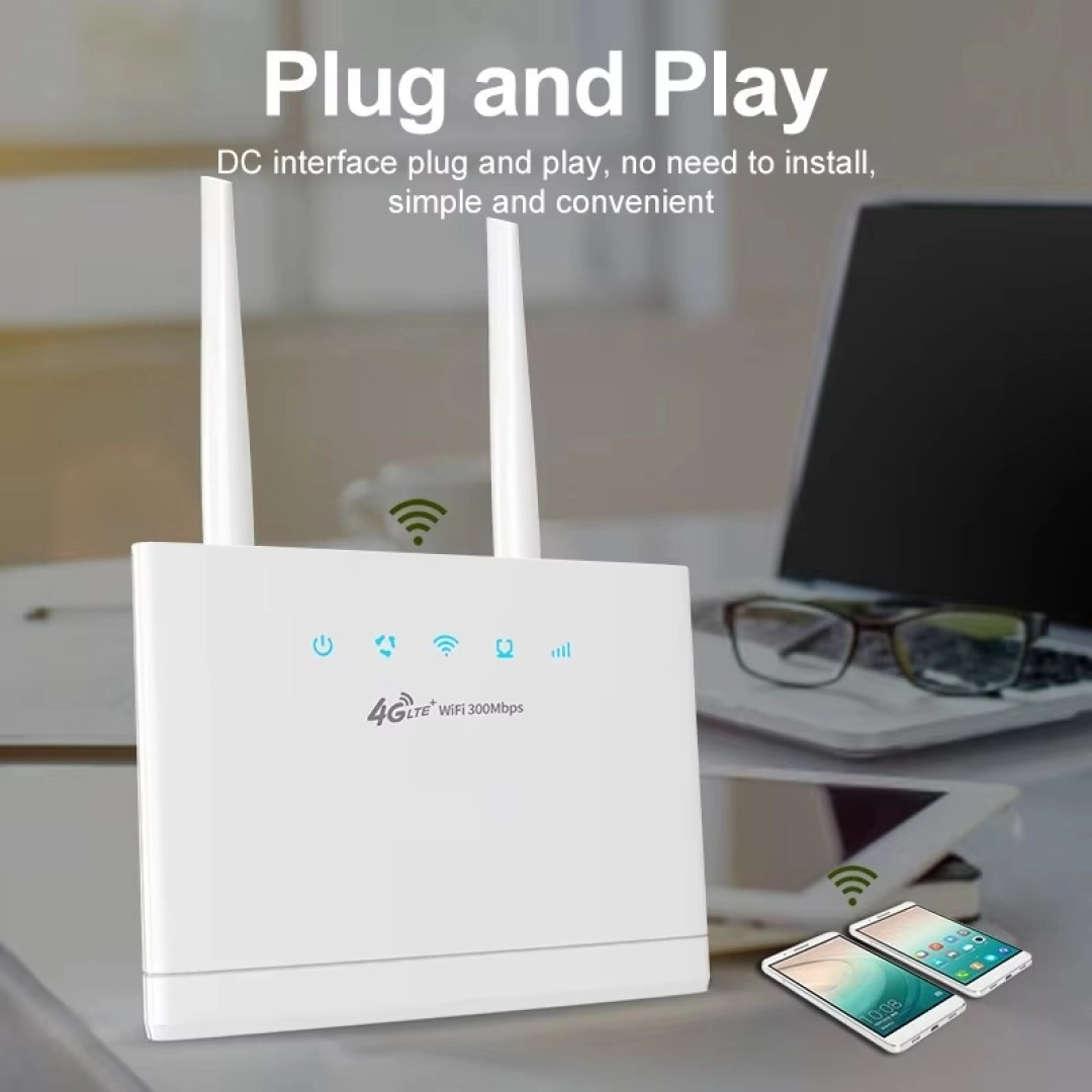4G LTE WiFi CPE Router Hi Link 300Mbps