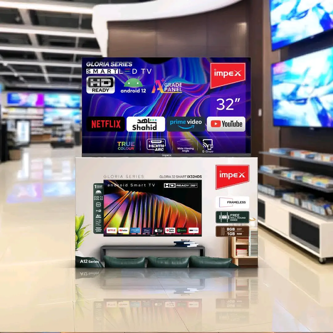Impex Gloria Series 32-inch Smart Android LED TV