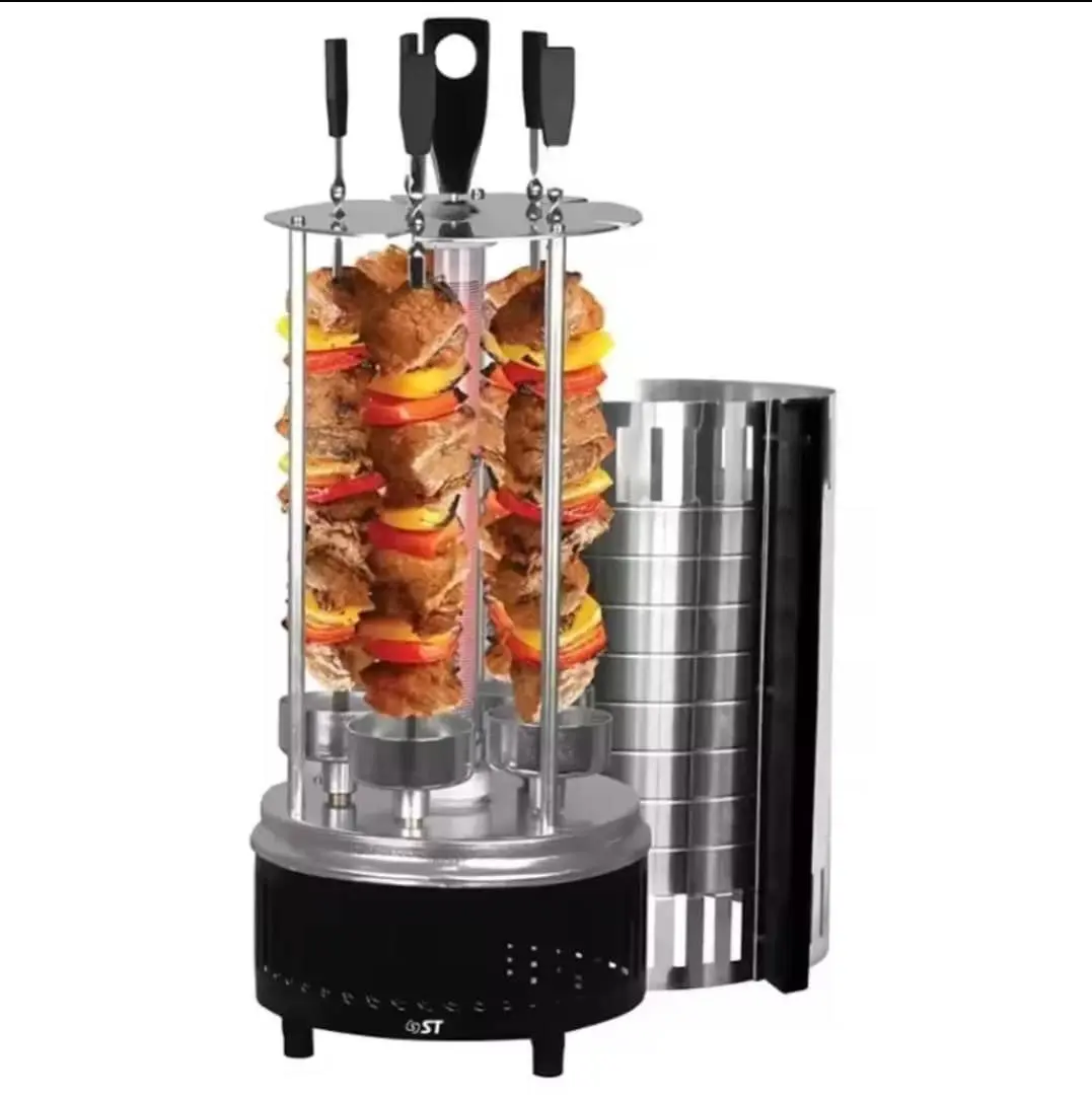 Automatic Vertical BBQ Grill Machine
