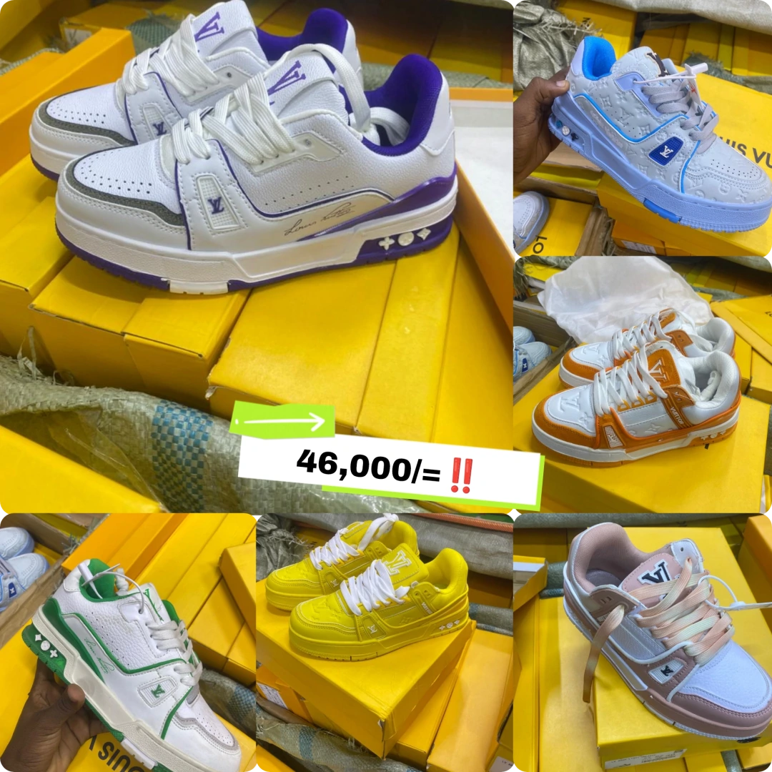 Louis Vuitton Style Sneakers (Raba Kali)