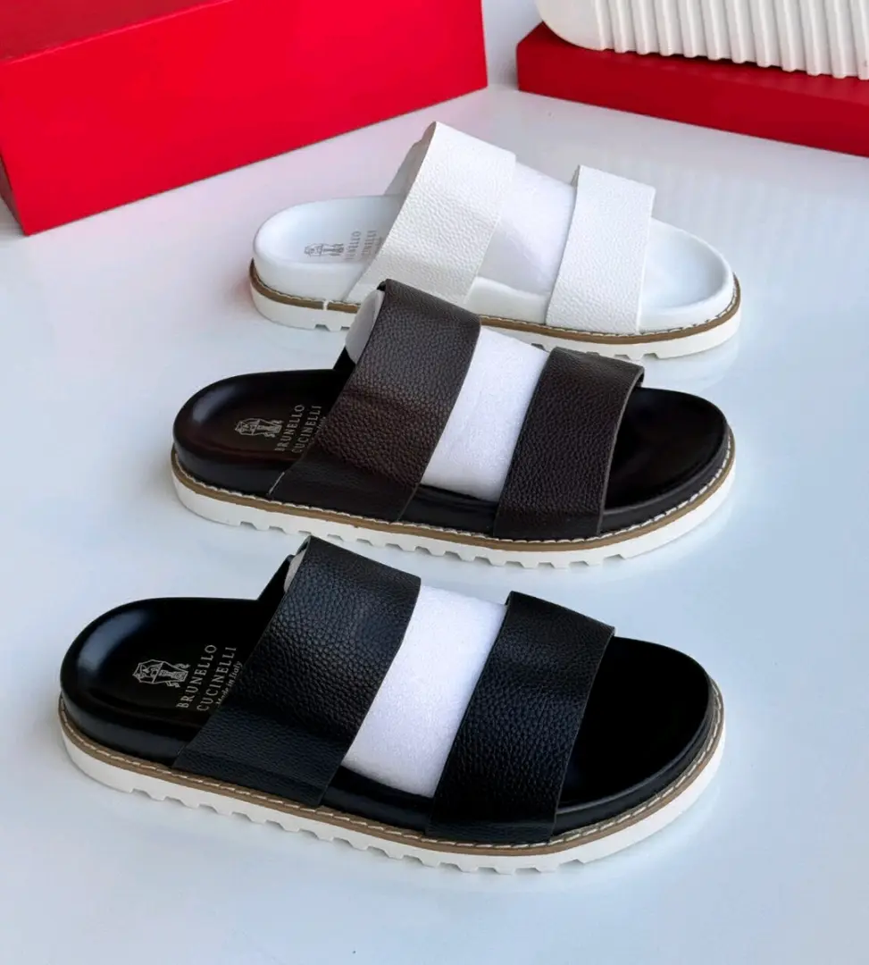 Brunello Cucinelli Slide Sandals