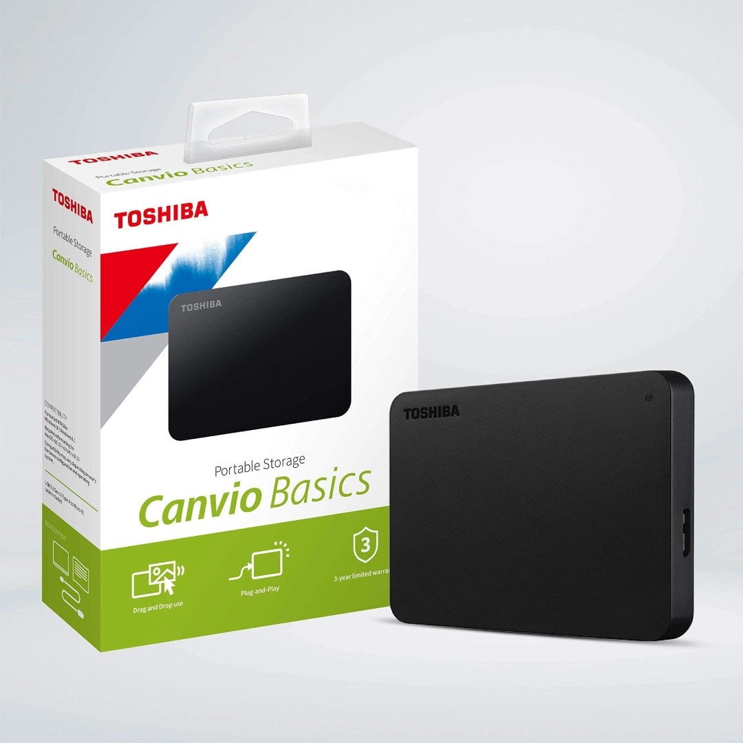 Toshiba External Hard Drive 500GB Canvio Basics