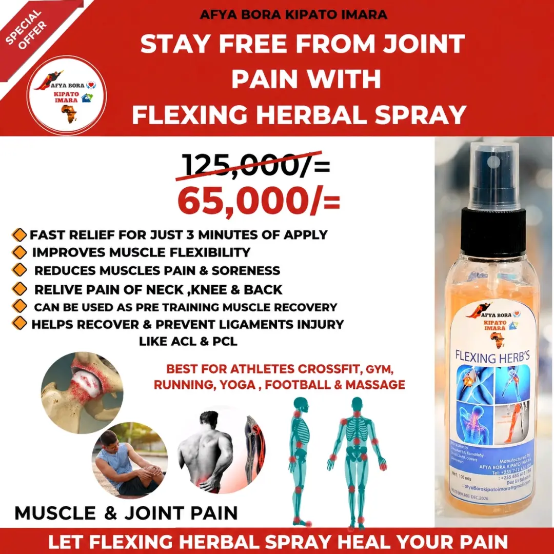 Flexing Herbal Spray for Muscle & Joint Pain Relief
