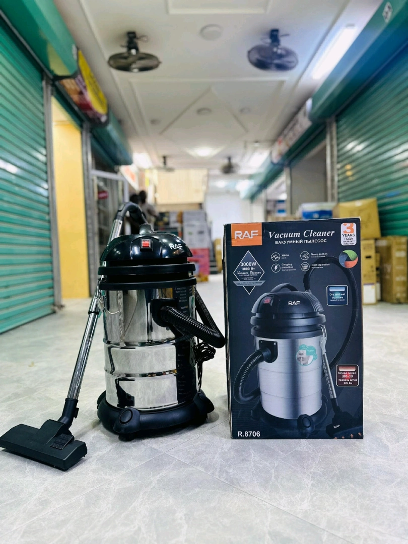 RAF R.8706 Wet and Dry Vacuum Cleaner 30L 3000W