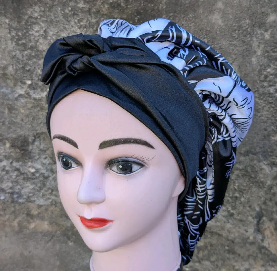 Silk Hair Bonnets (Kofia za Silk) thumbnail 2