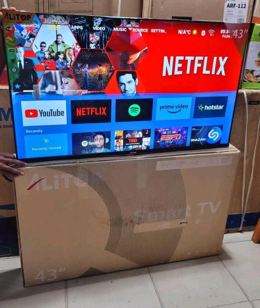 New Alitop Smart TV 43 Inch with 1 Year Warranty thumbnail 2