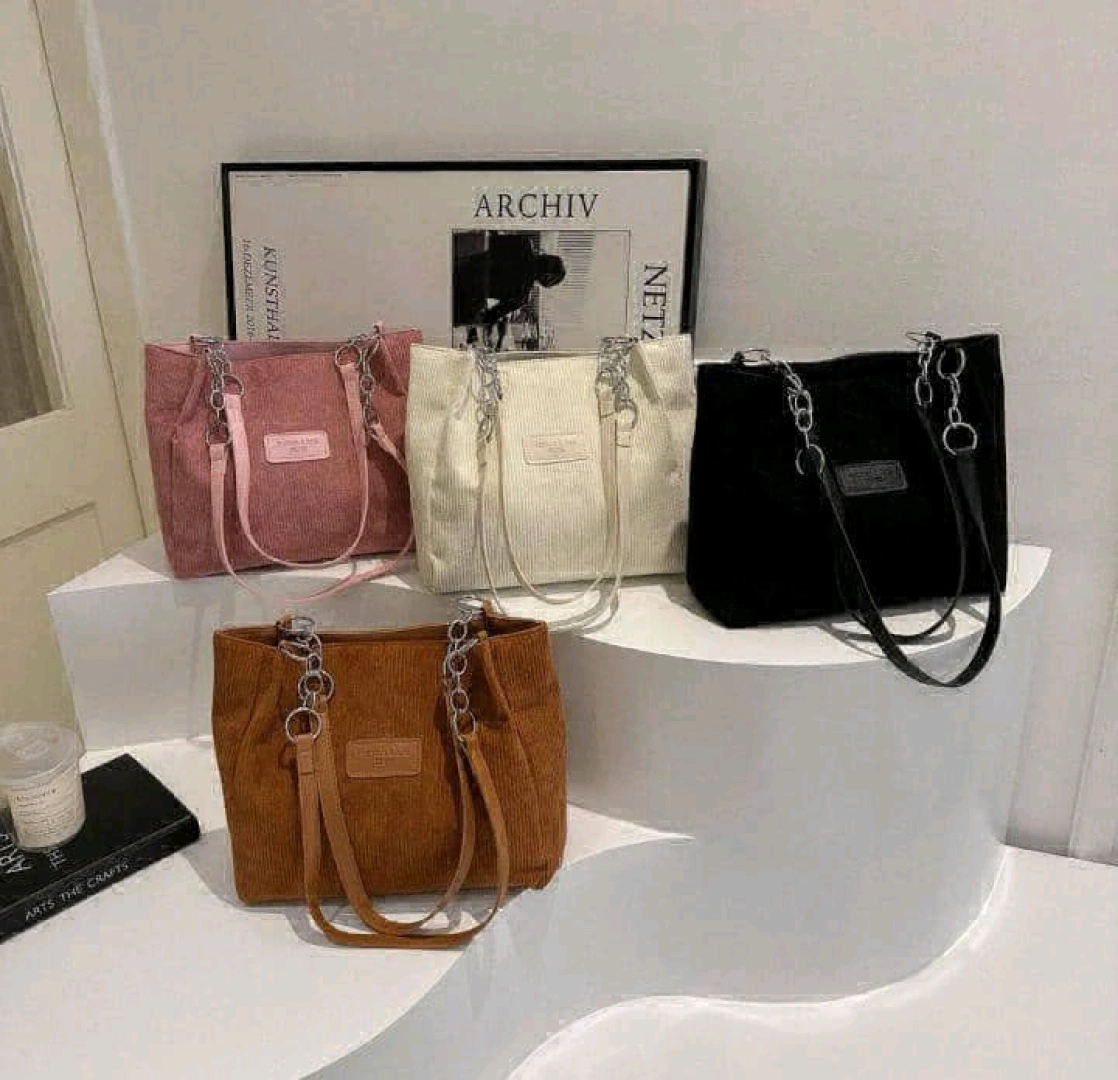 Four Quilted Leather-Look Handbags thumbnail 2