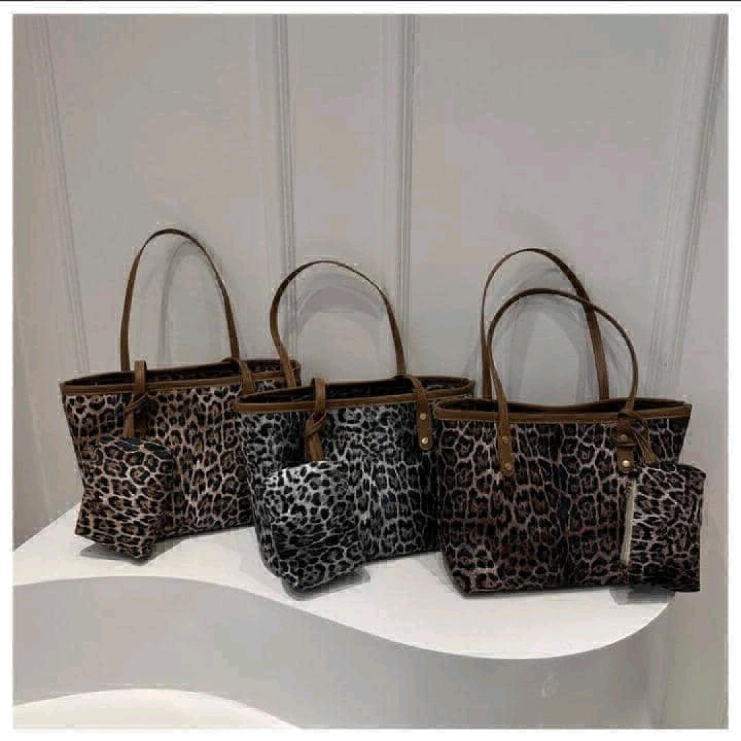 Four Quilted Leather-Look Handbags thumbnail 3