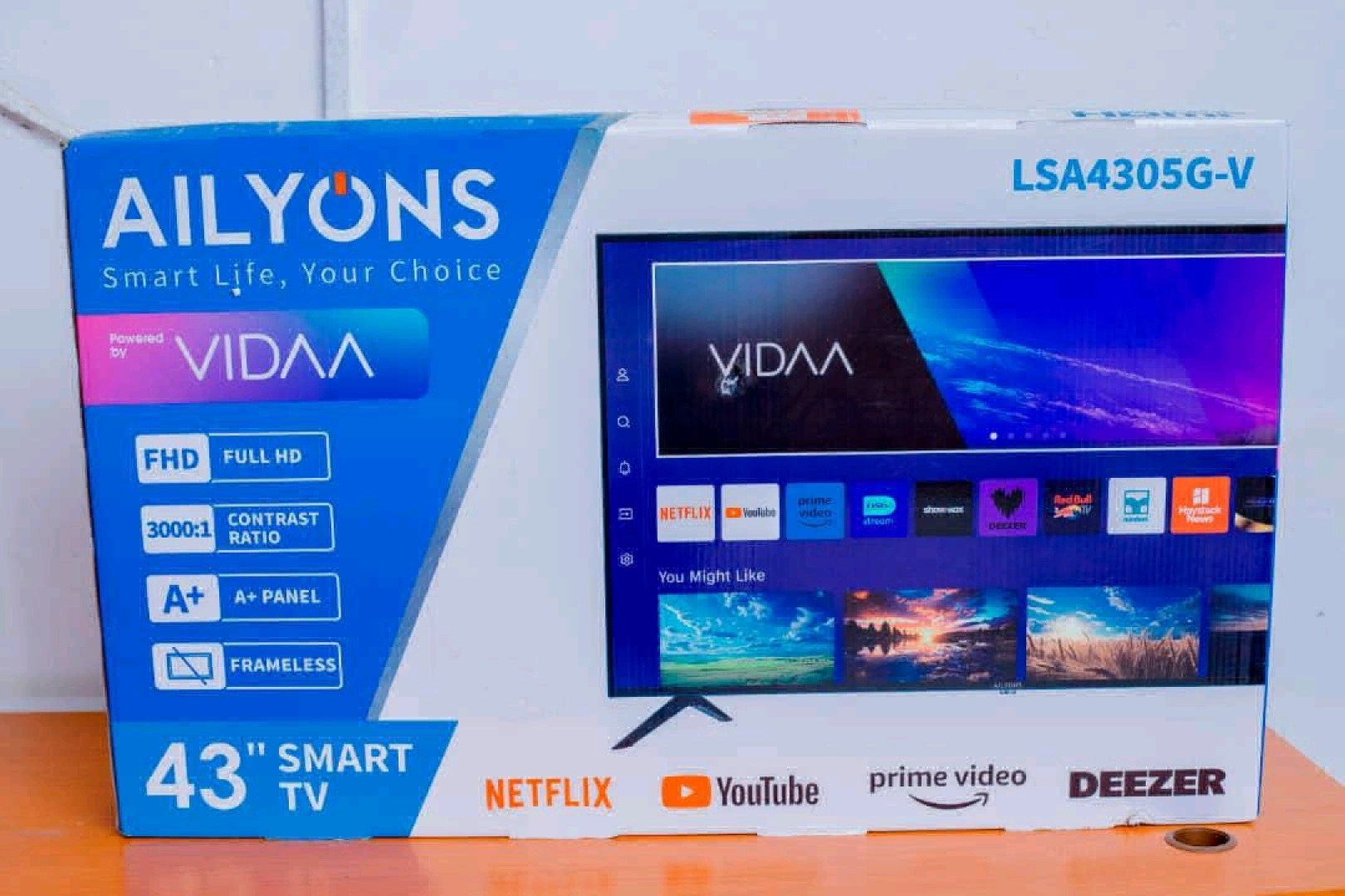 Ailyons 43-inch Full HD Smart TV