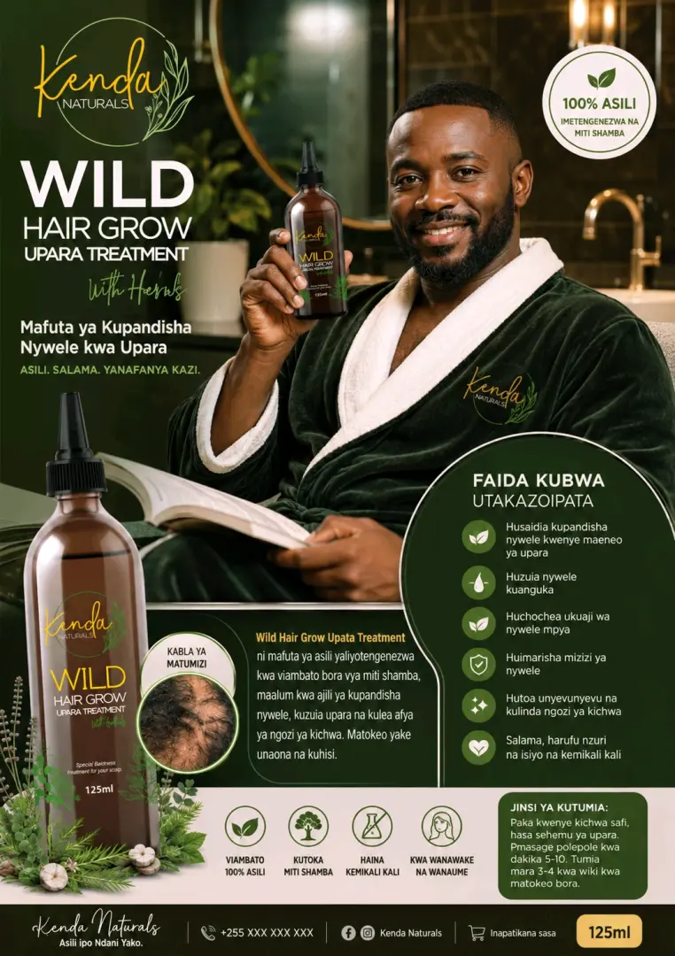 Kenda Naturals Wild Hair Grow Upara Treatment
