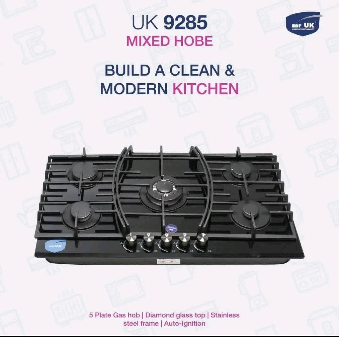 Mr UK 9285 5-Burner Gas Hob