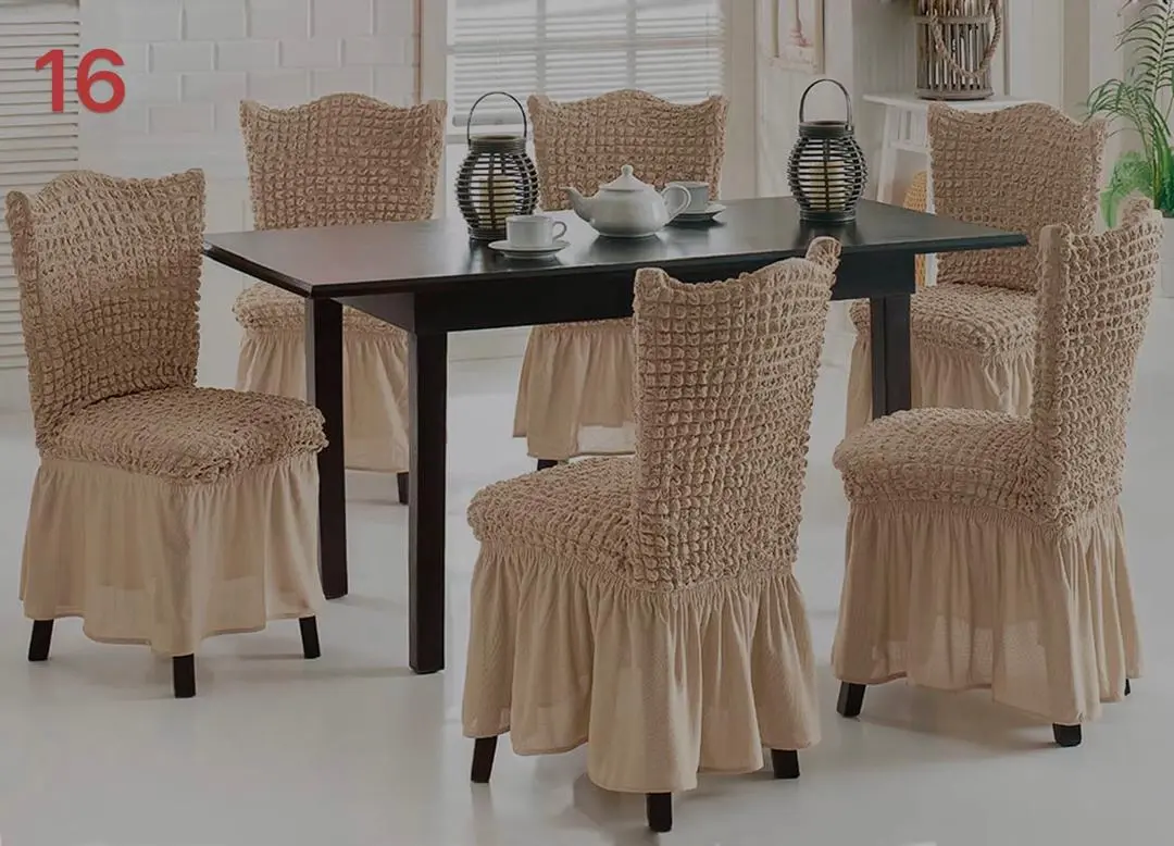 Quality Dining Table Seat Covers (Set of 6) thumbnail 3