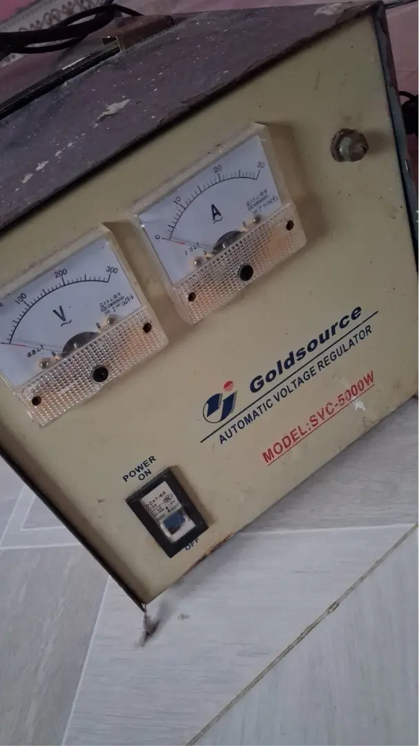 Goldsource SVC-5000W Automatic Voltage Regulator thumbnail 2