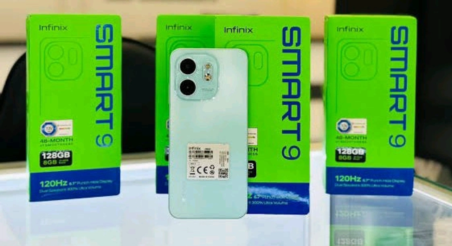 Infinix Smart 9 Full Box (6GB RAM, 64GB Storage)