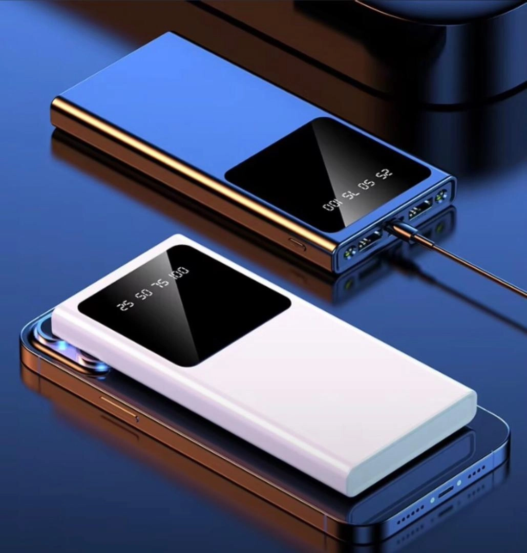 Modern 20000mAh Power Banks with Digital Display