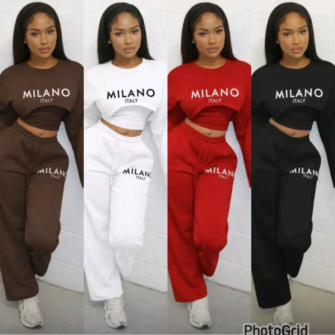Women's Milano 3-Piece Tracksuits