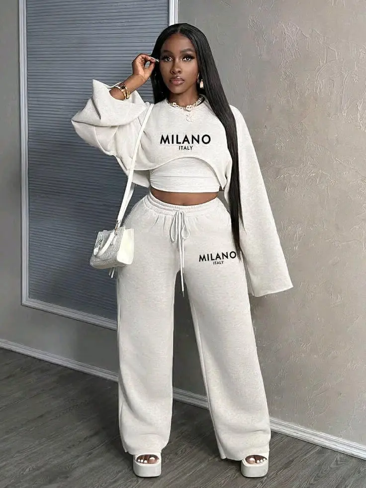 Women's Milano 3-Piece Tracksuits thumbnail 7