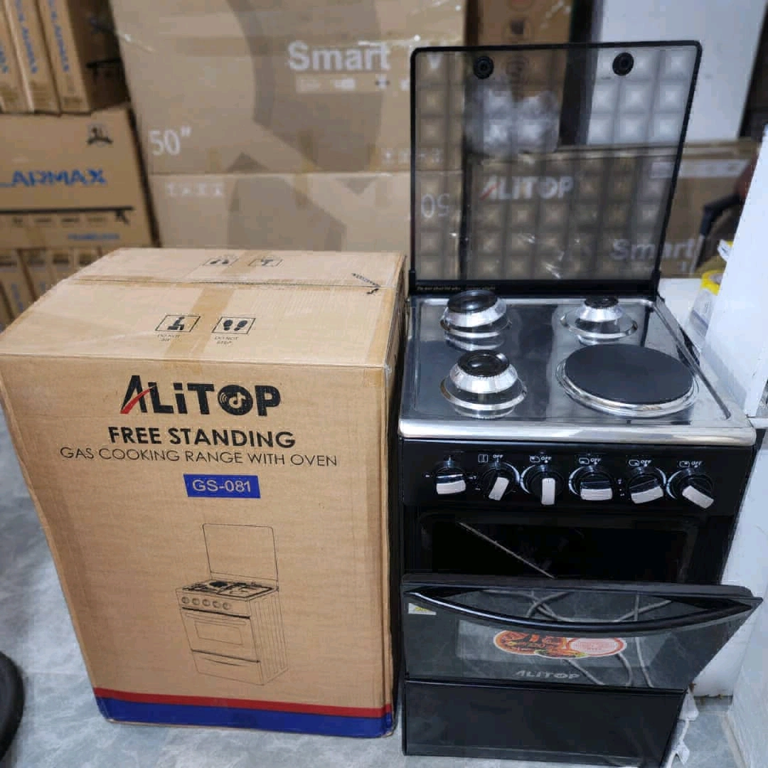 New Alitop Stand Cooker (3 Gas, 1 Electric)