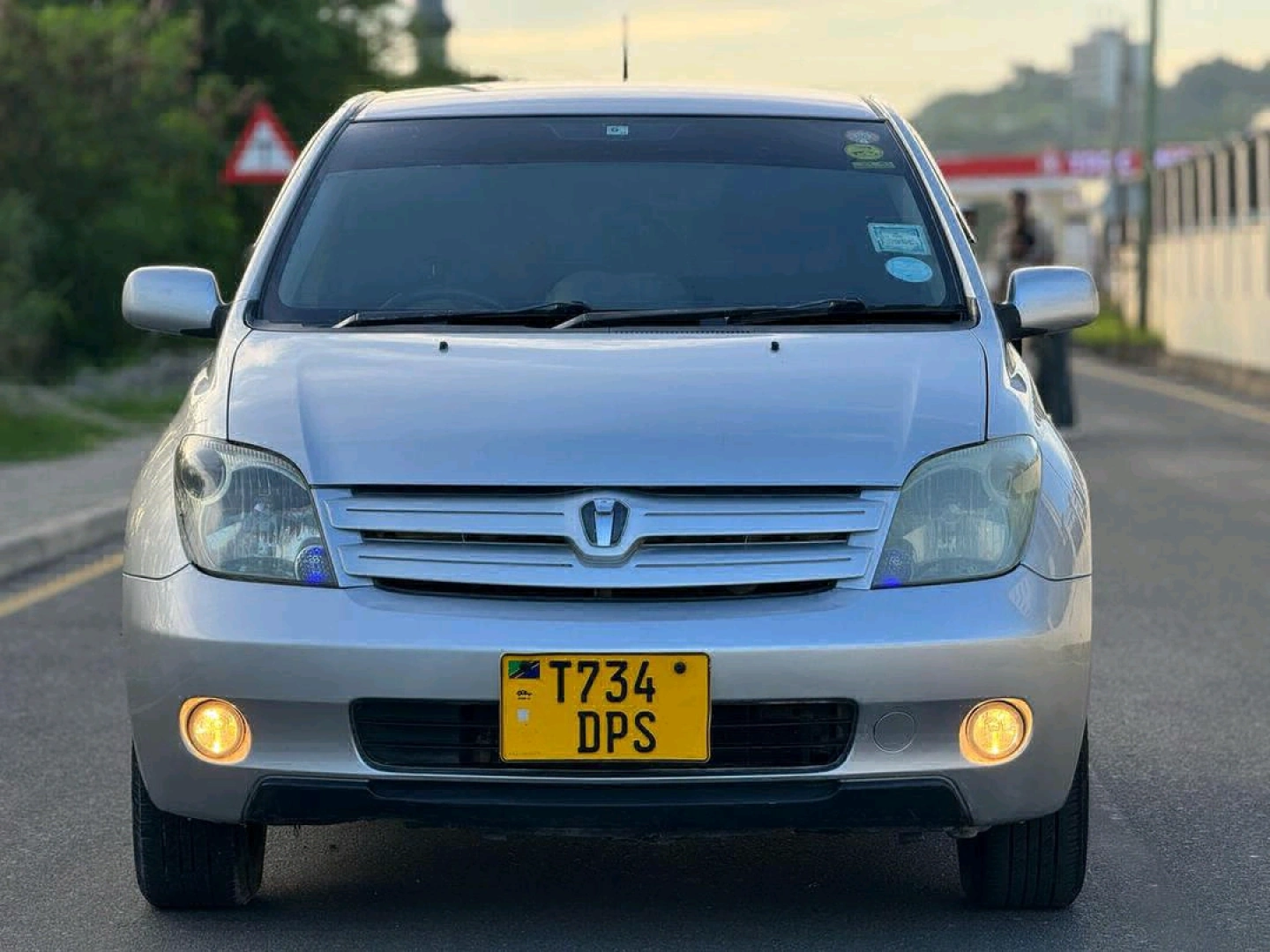 Toyota Ist 2003 Silver Car