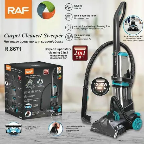 RAF Carpet Cleaner/Sweeper R.8671 thumbnail 2